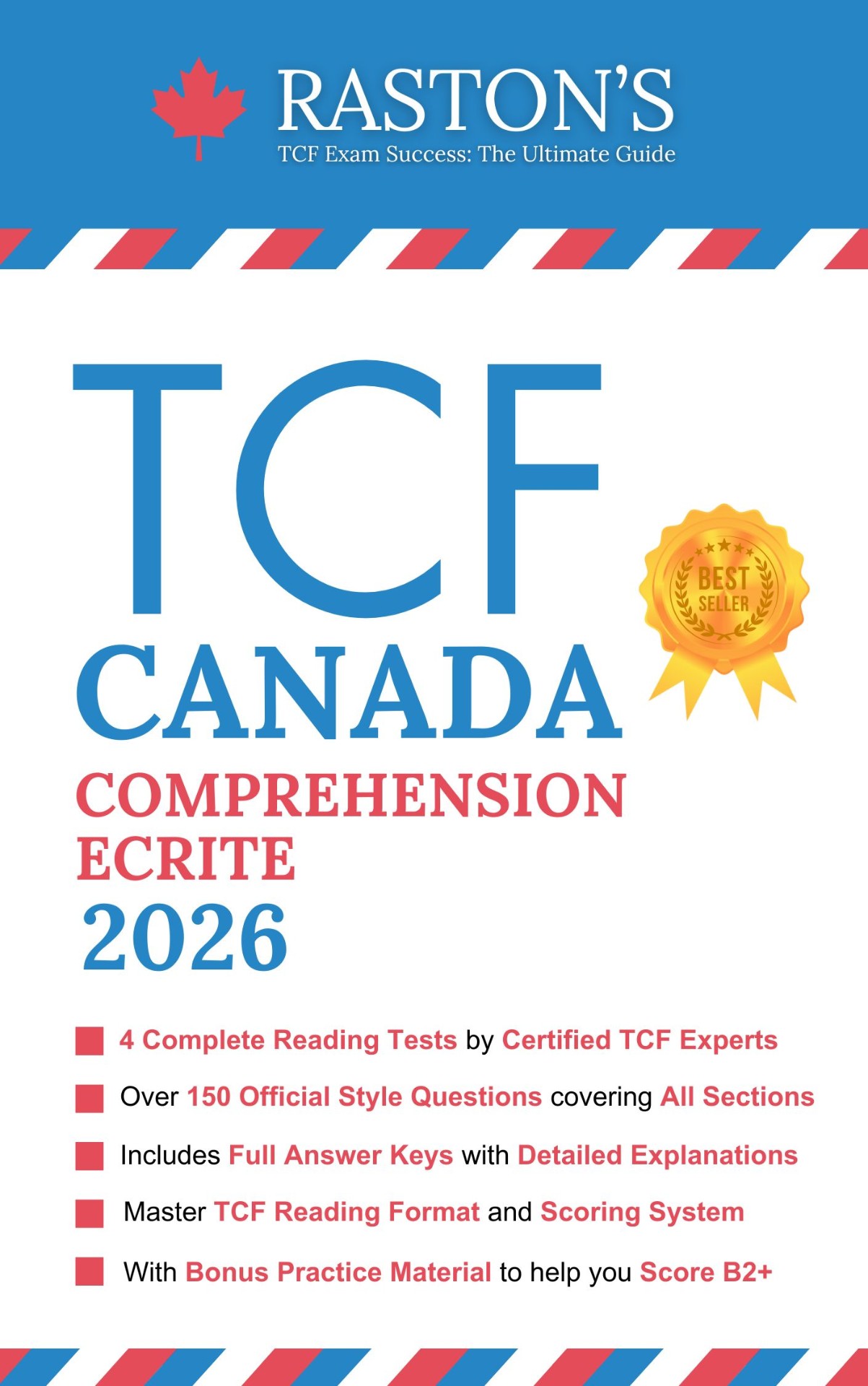 TEF Canada, TCF Canada, CELPIP & IELTS Prep Books | Raston's