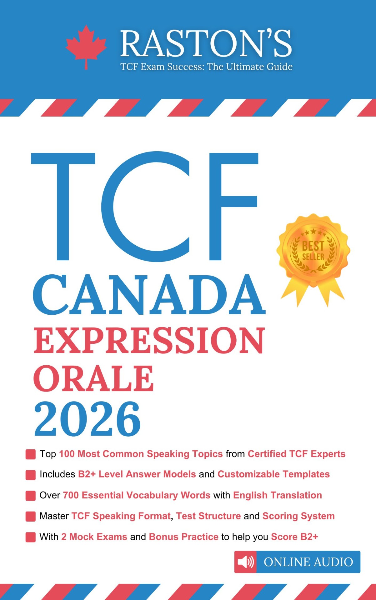 TEF Canada, TCF Canada, CELPIP & IELTS Prep Books | Raston's