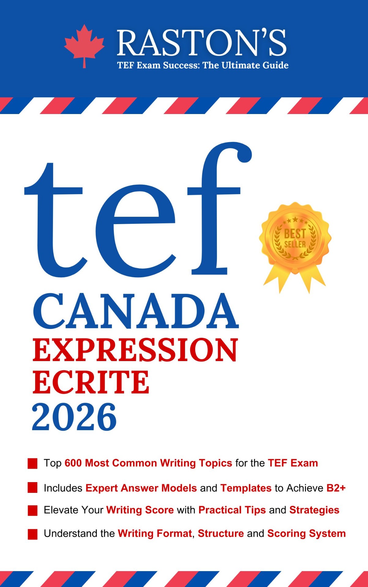 TEF Canada, TCF Canada, CELPIP & IELTS Prep Books | Raston's